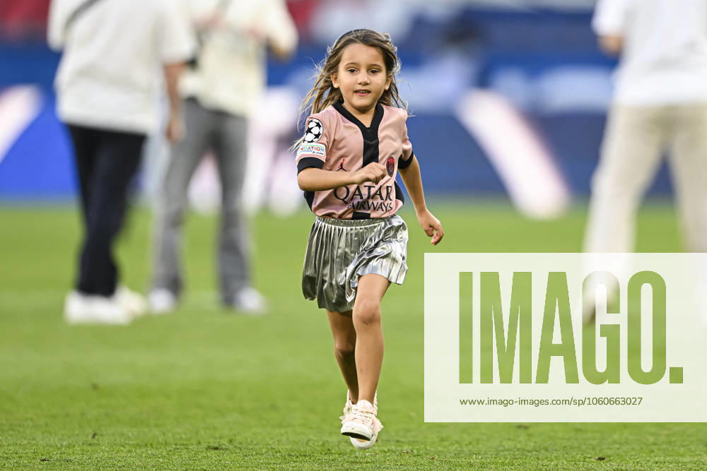 Ligue 1 McDonalds - Paris Saint-Germain v Angers SCO Maria Eduarda Correa daughter of Marquinhos during the Ligue 1 football match Paris Saint-Germain PSG VS Angers SCO on April 5, 2025 at Parc des Princes stadium in Paris, France. Photo by Victor Joly ABACAPRESS.COM Paris France