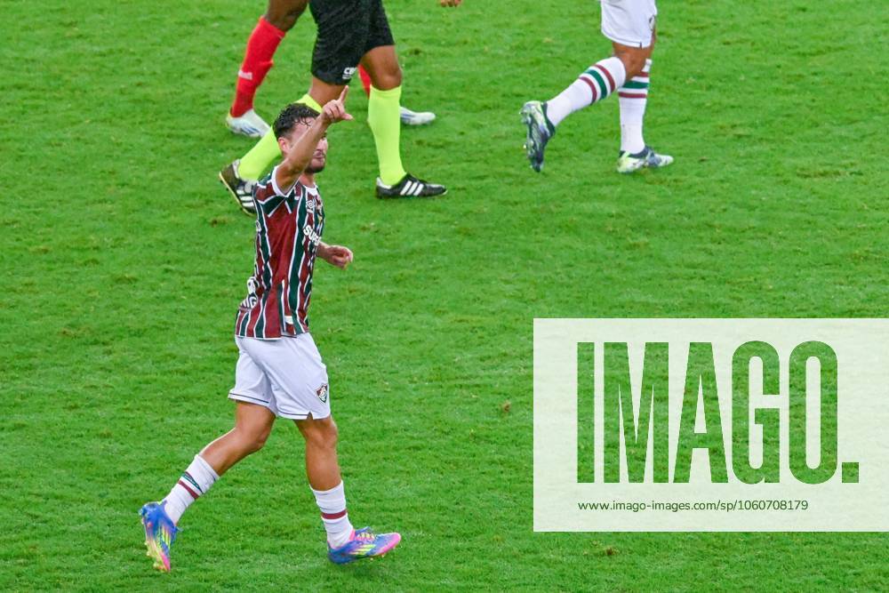 Fluminense x RedBull Bragantino RIO DE JANEIRO, RJ - 06.04.2025: FLUMINENSE X REDBULL BRAGANTINO - Martinelli starts goal during Fluminense x RedBull Bragantino held at Maracanã Stadium, for the 2nd round of the 2025 Brazilian Championship, on Sunday afternoon (06), in Rio de Janeiro, RJ. (Photo: Celso Pupo Fotoarena) x2717607x CelsoxPupo