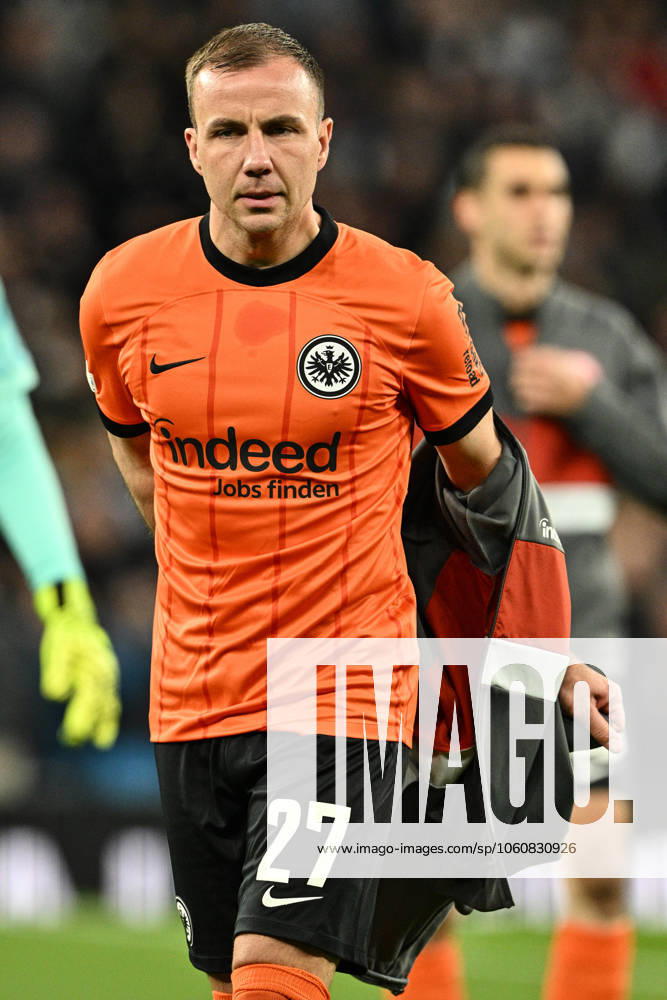 Mario Gotze of Eintracht Frankfurt during the UEFA Europa League 2024 25 Quarter Final First Leg match between Tottenham Hotspur and Eintracht Frankfurt at Tottenham Hotspur Stadium on April 10, 2025 in London, England. Photo by Sebastian Frej Tottenham Hotspur v Eintracht Frankfurt - UEFA Europa League 2024 25 Quarter Final First Leg
