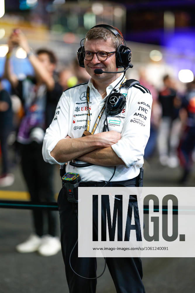 F1 - SAUDI ARABIAN GRAND PRIX 2025 Mercedes AMG F1 Team staff during the Formula 1 STC Saudi Arabian Grand Prix 2025, 5th round of the 2025 FIA Formula One World Championship, WM, Weltmeisterschaft from April 18 to 20, 2025 on the Jeddah Corniche Circuit, in Jeddah, Saudi Arabia - JeddahSaudi Arabia