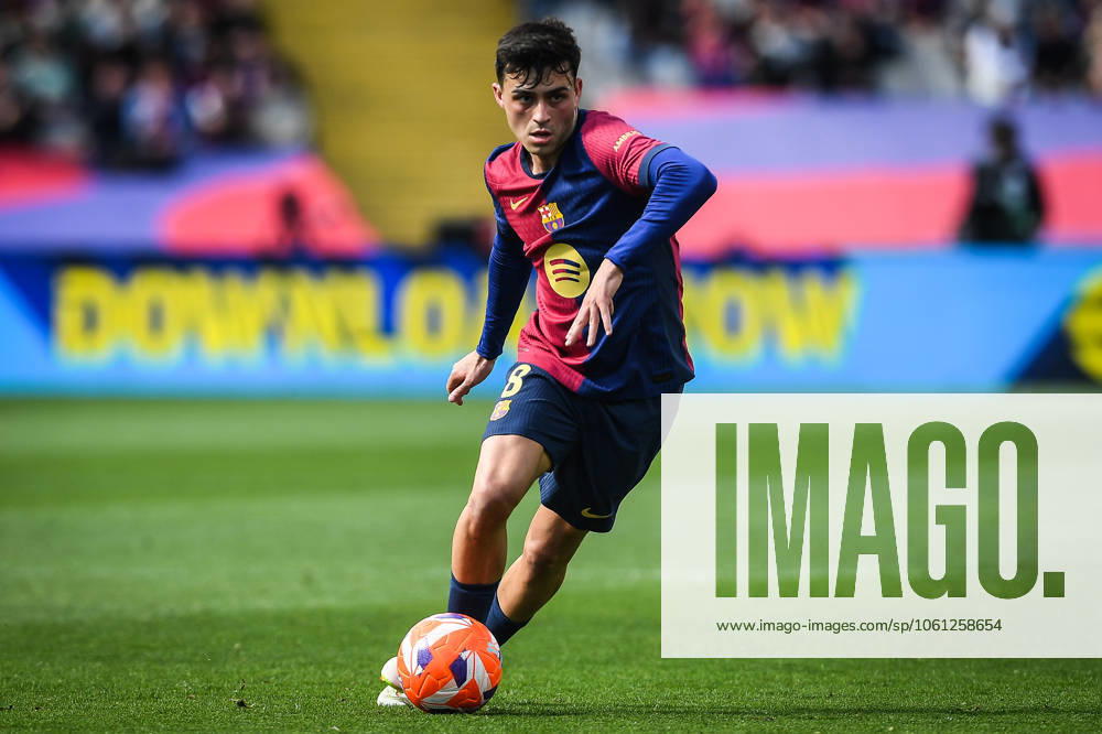 Pedro GONZALEZ LOPEZ (Pedri) of Barcelona during the LaLiga match between FC Barcelona, Barca and Celta de Vigo at Estadi Olimpic Lluis Companys on April 19, 2025 in Barcelona, Spain. Barcelona Spain - ZUMAm308 20250419_zsp_m308_033