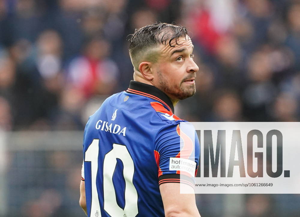 St.Jakob-Park Basel. Fussball Herren Superleague Saison 2024 2025 FC Basel - Yverdon FC 5:0 . Bild : Xherdan Shaqiri (FC Basel) Aktion Einzelbild