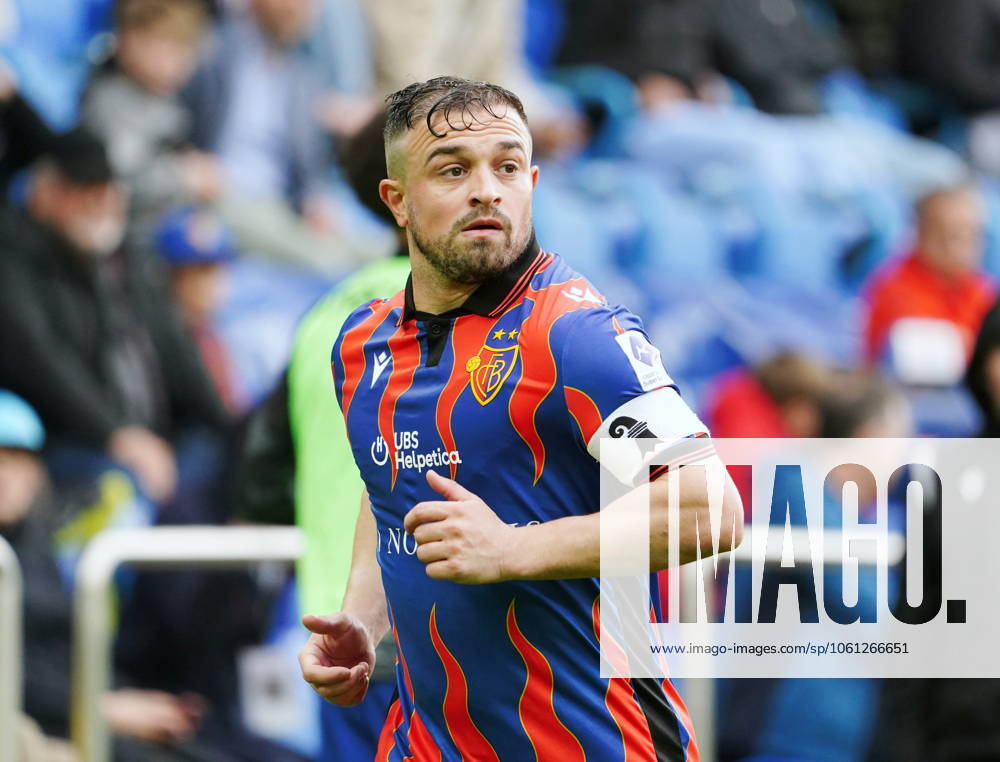 St.Jakob-Park Basel. Fussball Herren Superleague Saison 2024 2025 FC Basel - Yverdon FC 5:0 . Bild : Xherdan Shaqiri (FC B asel) Aktion Einzelbild