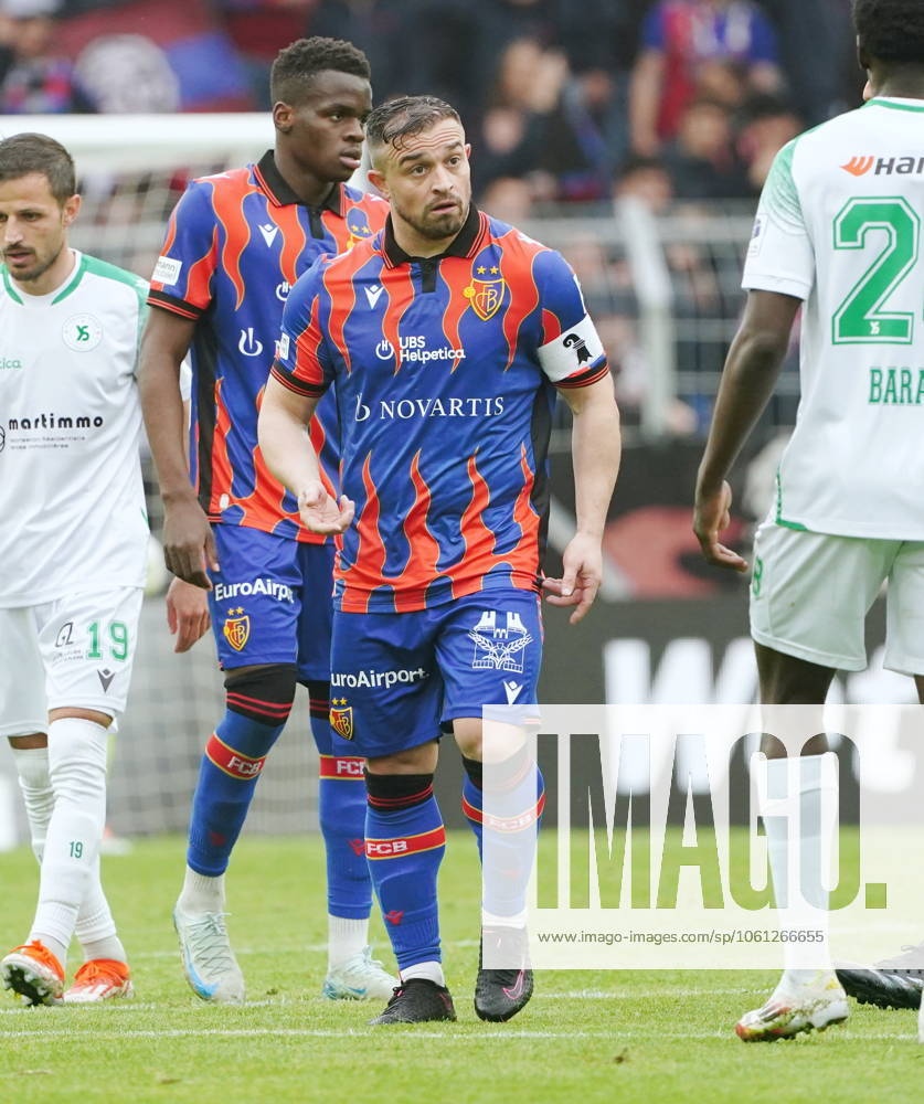 St.Jakob-Park Basel. Fussball Herren Superleague Saison 2024 2025 FC Basel - Yverdon FC 5:0 . Bild : Xherdan Shaqiri (FC Basel) Aktion Einzelbild