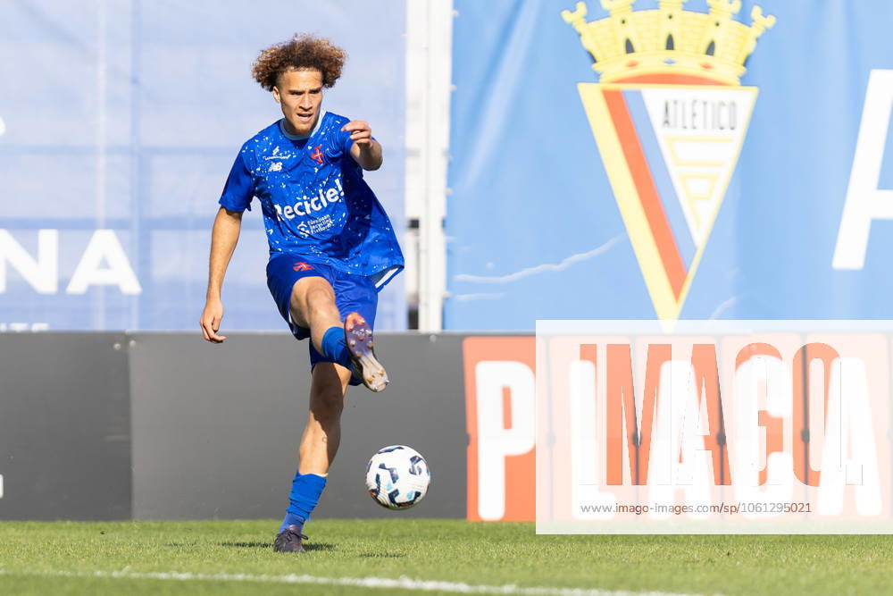 Belenenses defender from Portugal AFONSO PINTO (39) in action during the game for Liga 3 between Atletico and Belenenses at Estadio da Tapadinha Lisbon Portugal - ZUMAs359 20250405_zsp_s359_054