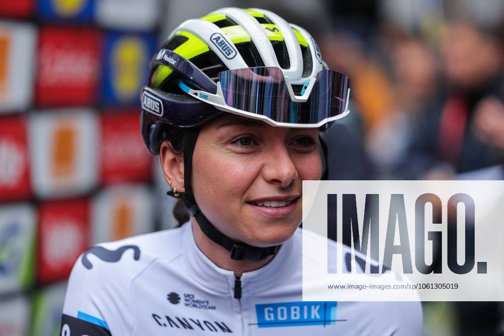 Radsport UCI World Tour Women Elite La Fleche Wallonne Femmes am 23.04.2025 in Huy Liane Lippert ( Movistar )