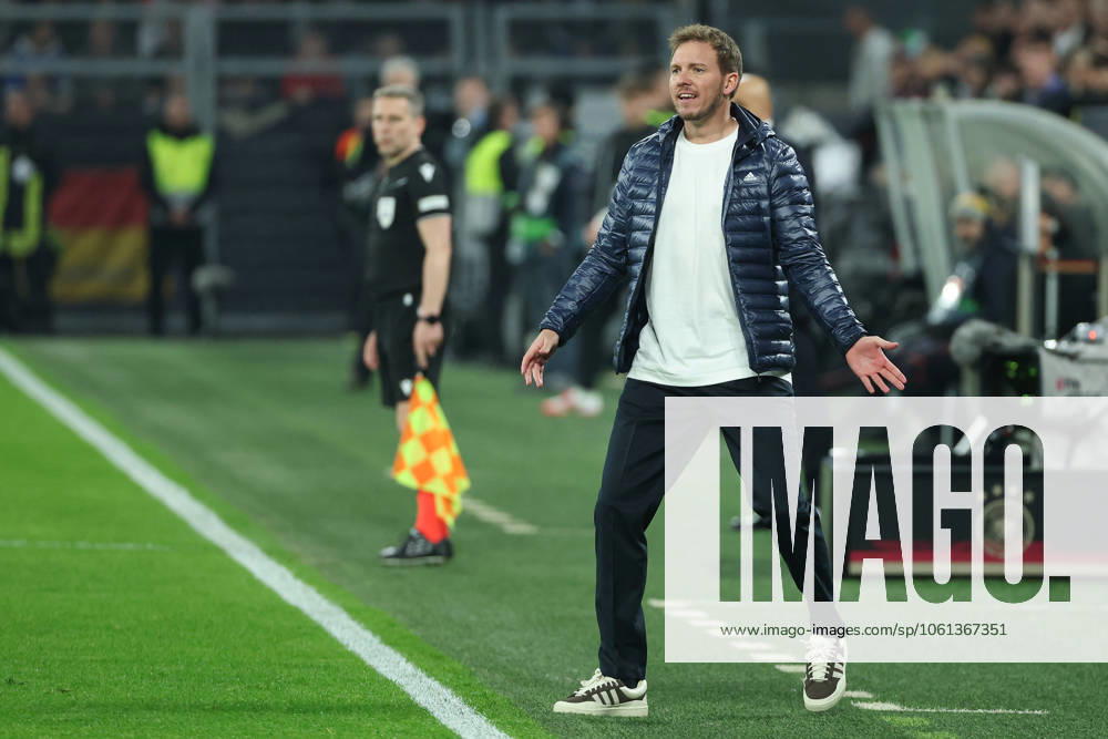 UEFA Nations League - 24 25 - Deutschland - Italien am 23.03.2025 im Signal Iduna Park in Dortmund Trainer Coach Julian Nagelsmann (Deutschland)