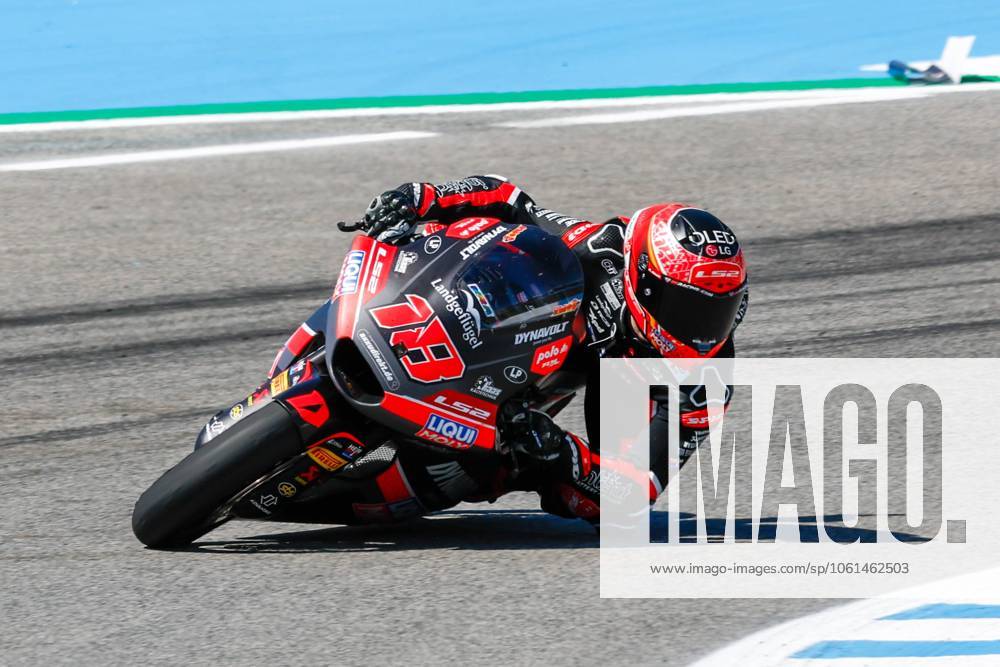 Races of MotoGP Estrella Galicia 0.0 Grand Prix of Spain at Jerez Angel Nieto Circuit, Jerez, Cadiz, 27 April 2025 In picture: Moto2 Manuel Gonzalez Carreras del Gran Premio Estrella Galicia 0.0 de MotoGP de Espana en el Circuito de Jerez Angel Nieto, Jerez, Cadiz, 27 de Abril de 2025 POOL Circuito de Jerez Angel Nieto Cordon Press Images will be for editorial use only. Mandatory credit: Circuito de Jerez Angel Nieto Cordon Press OSCARxDELxPOZO