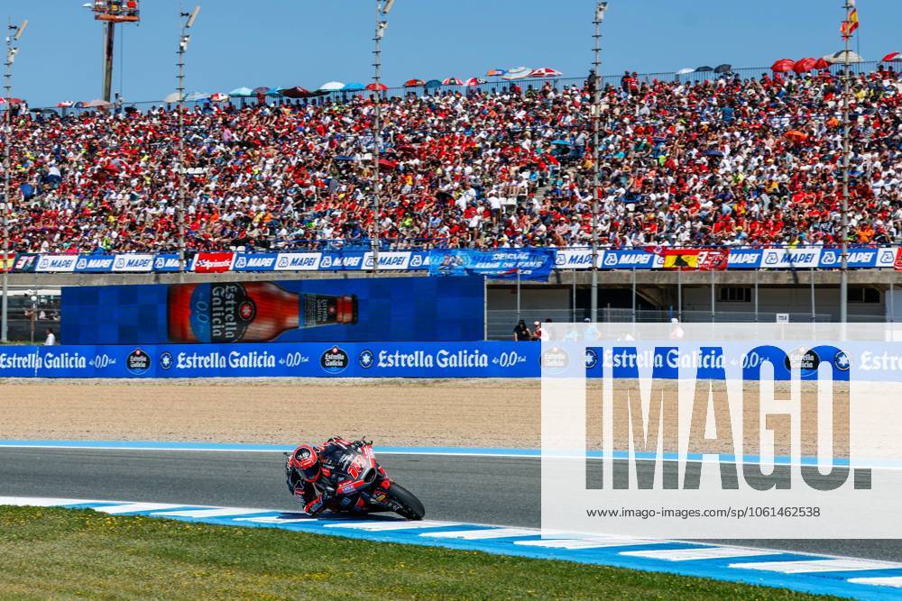 Races of MotoGP Estrella Galicia 0.0 Grand Prix of Spain at Jerez Angel Nieto Circuit, Jerez, Cadiz, 27 April 2025 In picture: Moto2 Manuel Gonzalez Carreras del Gran Premio Estrella Galicia 0.0 de MotoGP de Espana en el Circuito de Jerez Angel Nieto, Jerez, Cadiz, 27 de Abril de 2025 POOL Circuito de Jerez Angel Nieto Cordon Press Images will be for editorial use only. Mandatory credit: Circuito de Jerez Angel Nieto Cordon Press OSCARxDELxPOZO