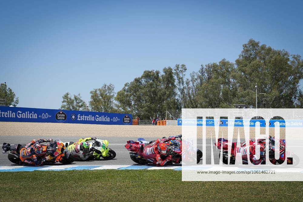Races of MotoGP Estrella Galicia 0.0 Grand Prix of Spain at Jerez Angel Nieto Circuit, Jerez, Cadiz, 27 April 2025 In picture: MotoGP race Carreras del Gran Premio Estrella Galicia 0.0 de MotoGP de Espana en el Circuito de Jerez Angel Nieto, Jerez, Cadiz, 27 de Abril de 2025 POOL MotoGP.com Cordon Press Images will be for editorial use only. Mandatory credit: MotoGP.com Cordon Press