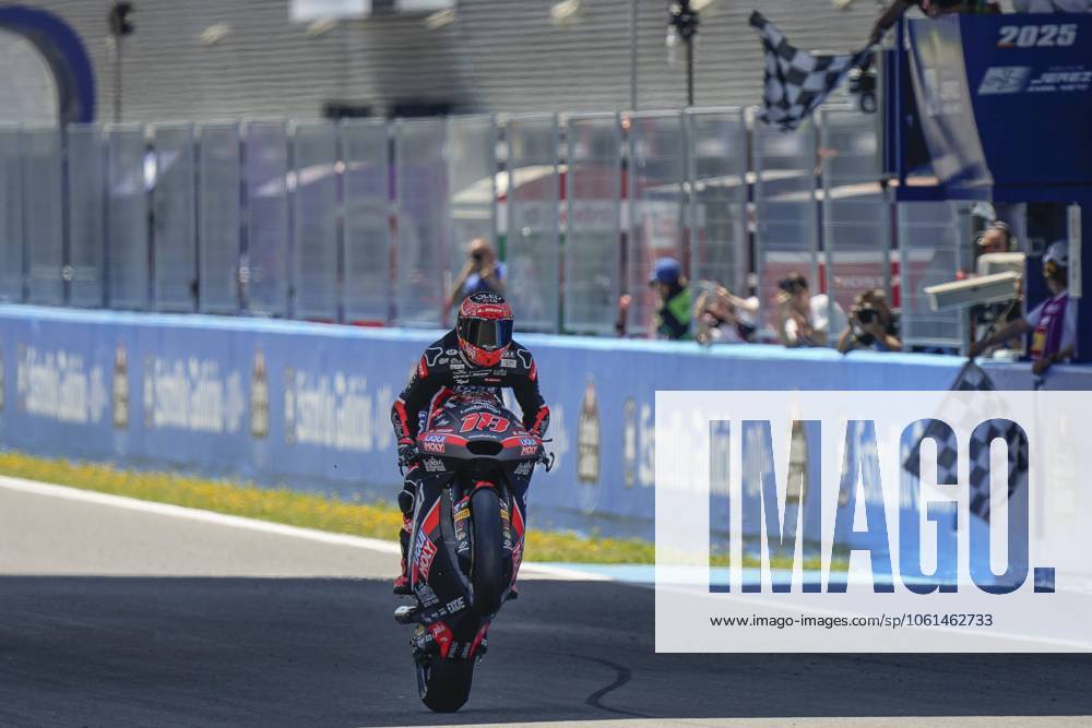 Races of MotoGP Estrella Galicia 0.0 Grand Prix of Spain at Jerez Angel Nieto Circuit, Jerez, Cadiz, 27 April 2025 In picture: Moto2 Manuel Gonzalez Carreras del Gran Premio Estrella Galicia 0.0 de MotoGP de Espana en el Circuito de Jerez Angel Nieto, Jerez, Cadiz, 27 de Abril de 2025 POOL MotoGP.com Cordon Press Images will be for editorial use only. Mandatory credit: MotoGP.com Cordon Press