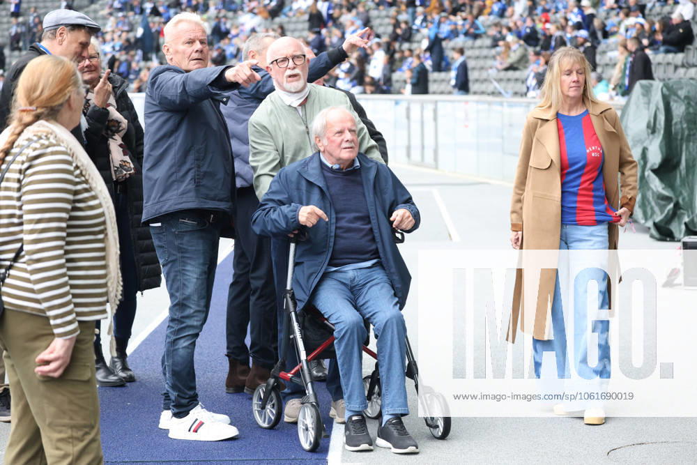 DEU, DFL, 2. FBL, Hertha BSC vs. Gruether Fuerth, 04.05.2025, Berliner Olympiastadion, Berlin, DEU, DFL, 2. FBL, Hertha BSC vs. Gruether Fuerth, im Bild Holger Brück, DFL - regulations prohibit any use of Photographs as image sequences and or quasi-video