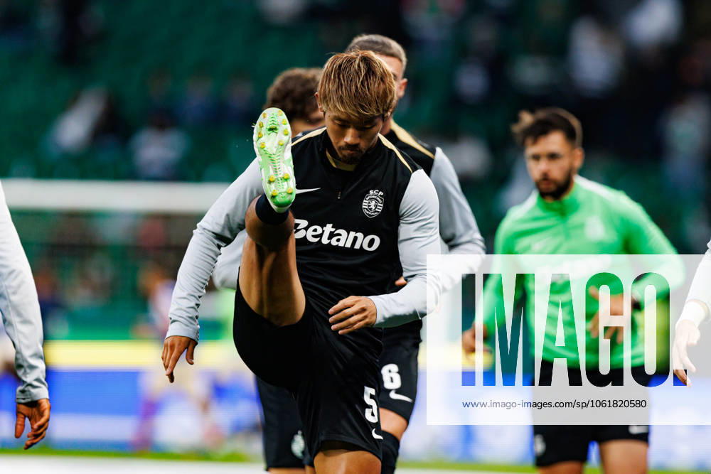 Hidemasa Morita seen during Liga Portugal game between teams of Sporting CP and Gil Vicente FC at Estadio Jose Alvalade (Maciej Rogowski) Lisbon Estadio Jose Alvalade Portugal