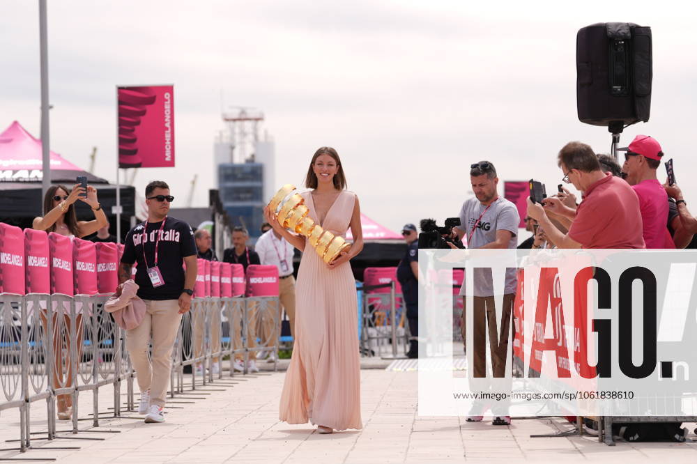 During the stage 1 of the Giro dItalia from Durazzo (Durres) to Tirana (Tirane), Albania- Friday, May 9, 2025. - cycling