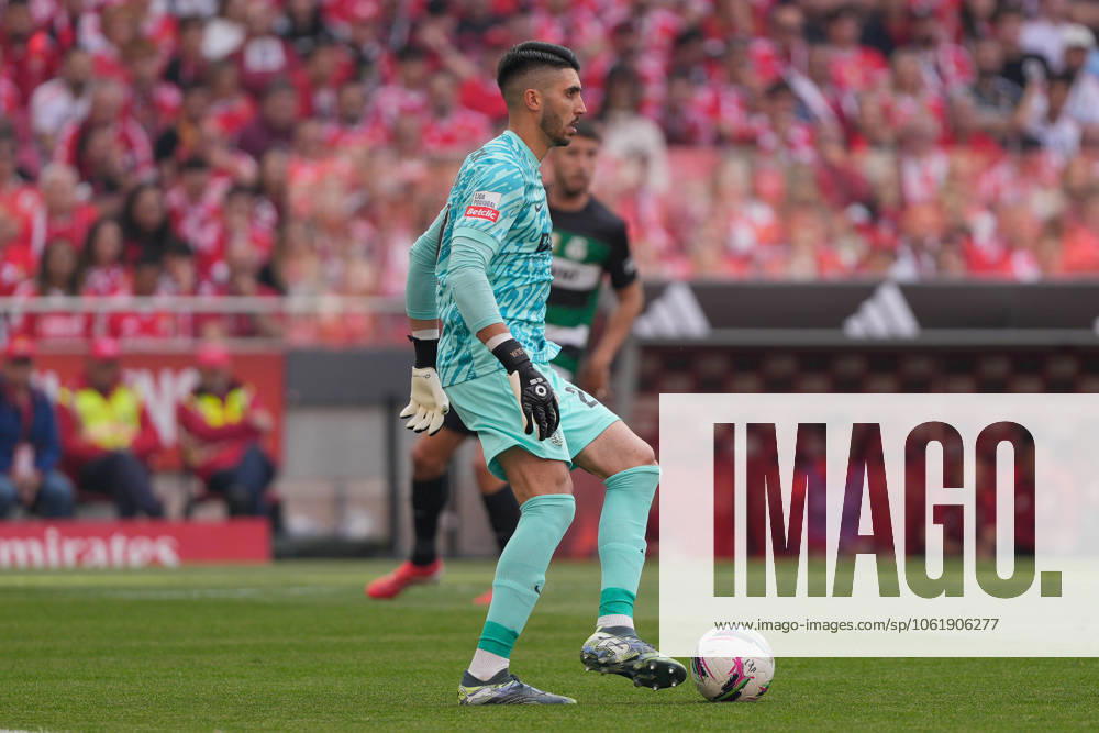 SL Benfica Vs Sporting CP in Lisbon, Portugal - 10 May 2025 Rui Silva of Sporting CP seen in action during the Liga Portugal Betclic football match between SL Benfica and Sporting CP at Estadio da Luz. Final score; SL Benfica 1:1 Sporting CP. Lisbon Portugal
