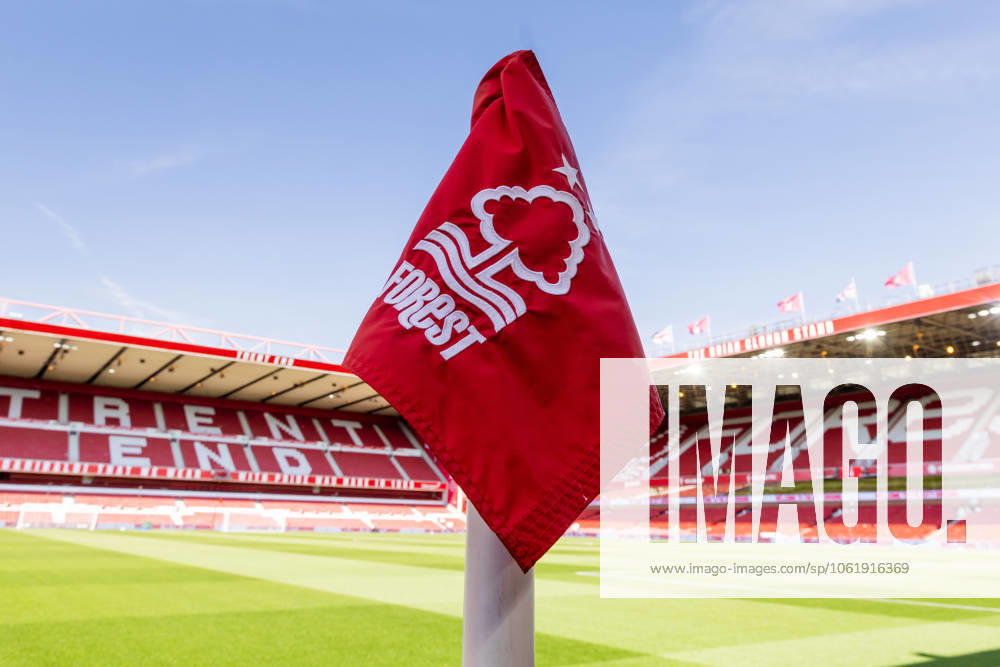 11th May 2025; The City Ground, Nottingham, England; Premier League Football, Nottingham Forest versus Leicester City; Nottingham Forest flag ActionPlus12786379 LeilaxCoker Content restricted for UK based newspaper