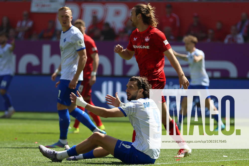 Fussball 2.Bundesliga, 1.FC Kaiserslautern - SV Darmstadt 98 v.l. Fraser Hornby (SV Darmstadt 98) Kaiserslautern