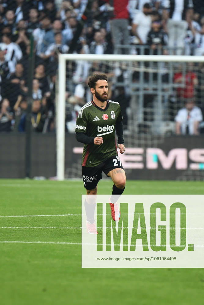 Rafa Silva of Besiktas celebrates after scoring the first goal of his team during the Turkish Super League match between Besiktas and Adana Demirspor at Tupras Stadium on May 11, 2025 in Istanbul, Turkey. Istanbul Turkey