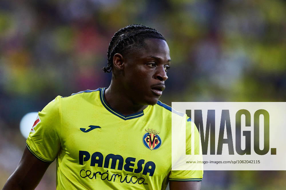 LaLiga EA Sports, Villarreal v Leganes VILLARREAL, SPAIN - MAY 14: Etta Eyong looks on during the LaLiga EA Sports match between Villarreal FC and Leganes at Estadio de la Ceramica on May 14, 2025 in Villarreal, Spain. (Photo by Jose Torres Photo Players Images Magara Press) Villarreal Estadio de la Ceramica Spain