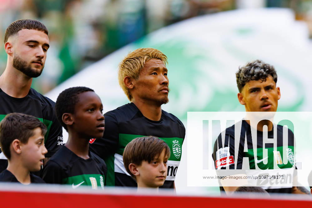 Hidemasa Morita seen during Liga Portugal game between teams of Sporting CP and Vitoria SC at Estadio Jose Alvalade (Maciej Rogowski) Lisbon Estadio Jose Alvalade Portugal