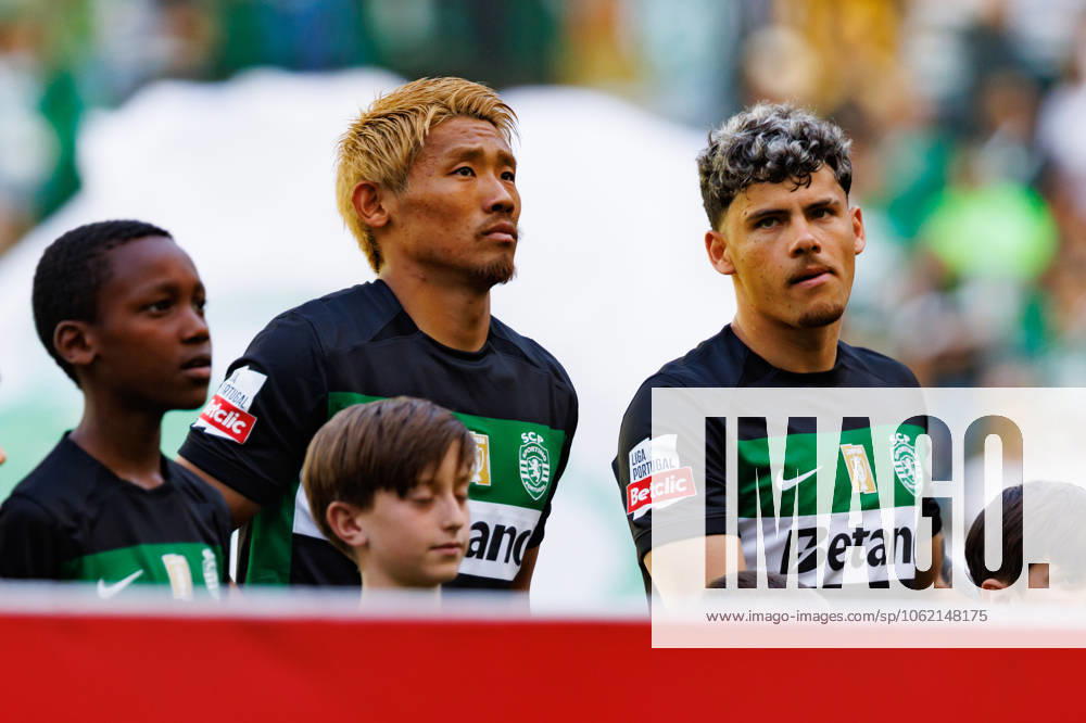 Hidemasa Morita seen during Liga Portugal game between teams of Sporting CP and Vitoria SC at Estadio Jose Alvalade (Maciej Rogowski) Lisbon Estadio Jose Alvalade Portugal