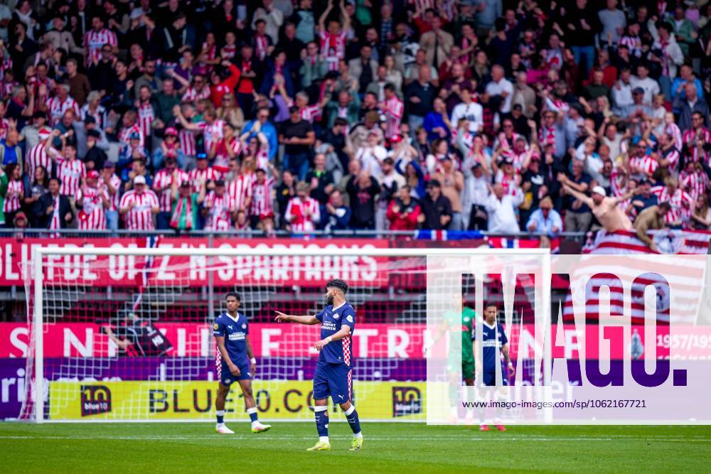 , Stadium ˜Het Kasteel , Season 2024 2025 , Football , Eredivisie . Match between Sparta and PSV . PSV player Ismael Saibari disappointed after the 1-1 Sparta - PSV x29326741x
