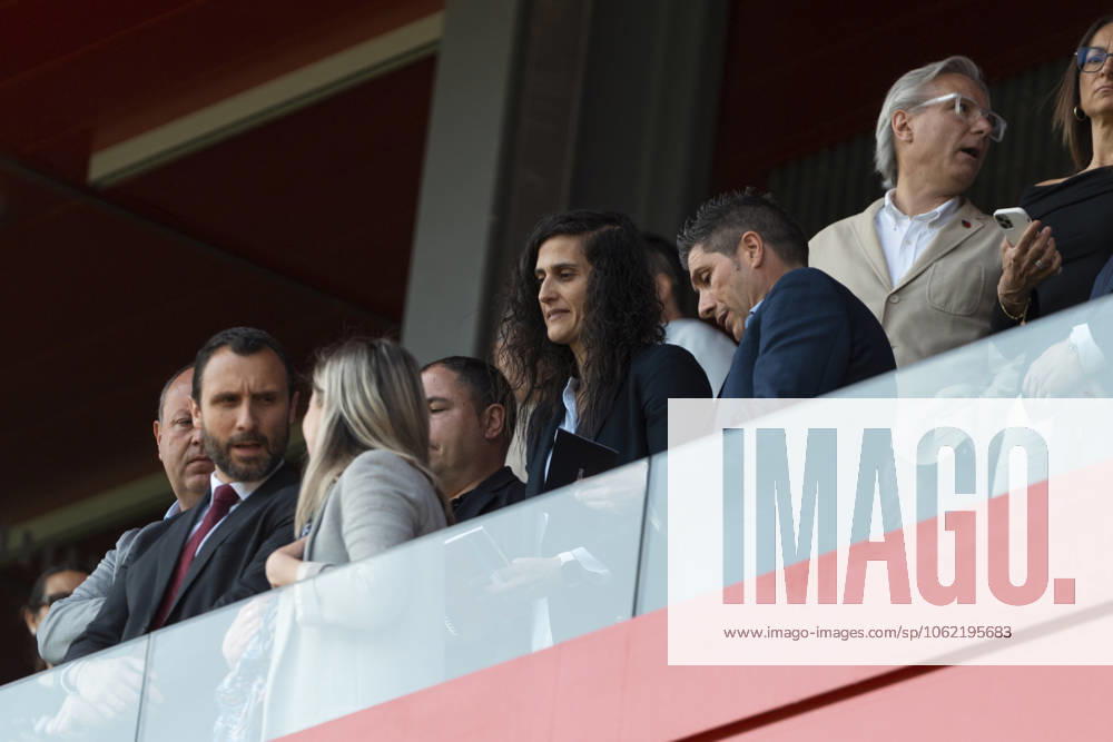 FC Barcelona, Barca Femeni v Athletic Club Femenino - Liga F Montse Tome, coach of the Spanish women s national soccer team, stands in the box before the MATCHDAY 30 Liga F match between FC Barcelona and Athletic Club, the last game of the season, at Estadi Johan Cruyff in Barcelona, Spain, on May 18, 2025. Barcelona Spain