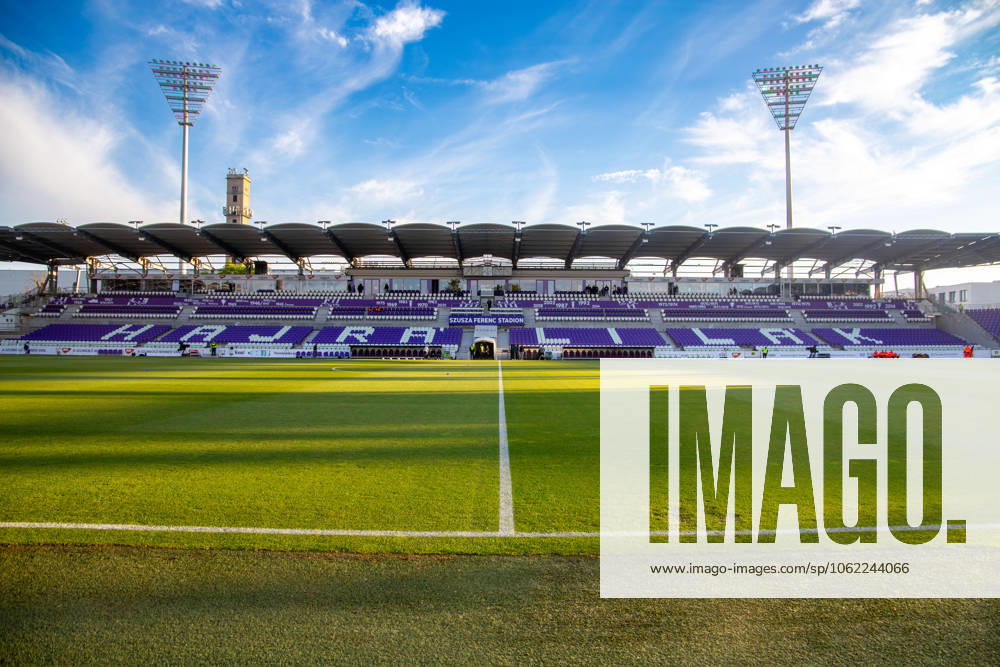 Szusza Ferenc Stadion, Budapest. Hier trägt der Traditionsverein Ujpest FC seine Heimspiele aus. Auch Länderspiele werden hier gelegentlich ausgetragen