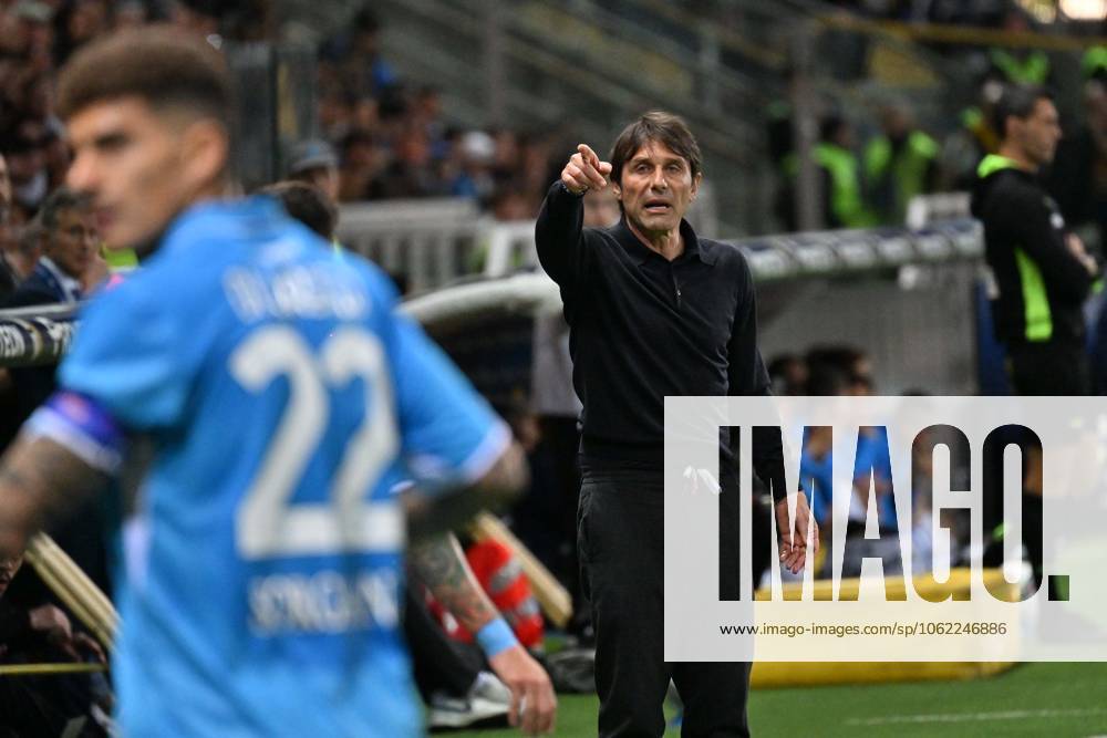 Antonio Conte during the Italian championship Serie A 2024-2025 football match between Parma and Napoli at Ennio Tardini stadium, Italy (Felice De Martino SPP)