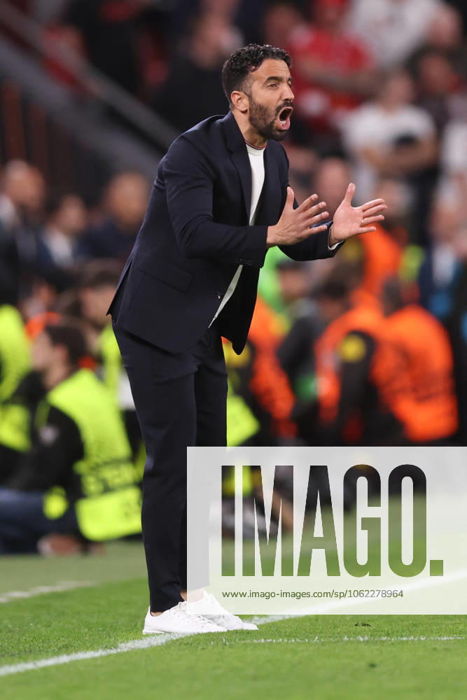 Bilbao, Spain, 21st May 2025. Ruben Amorim manager of Manchester United, ManU during the Tottenham Hotspur vs Manchester United UEFA Europa League Final match at San Mames, Bilbao. Picture credit should read: David Klein Sportimage . SPI_162_DK_Tottenham_Man_Utd SPI-3943-0165