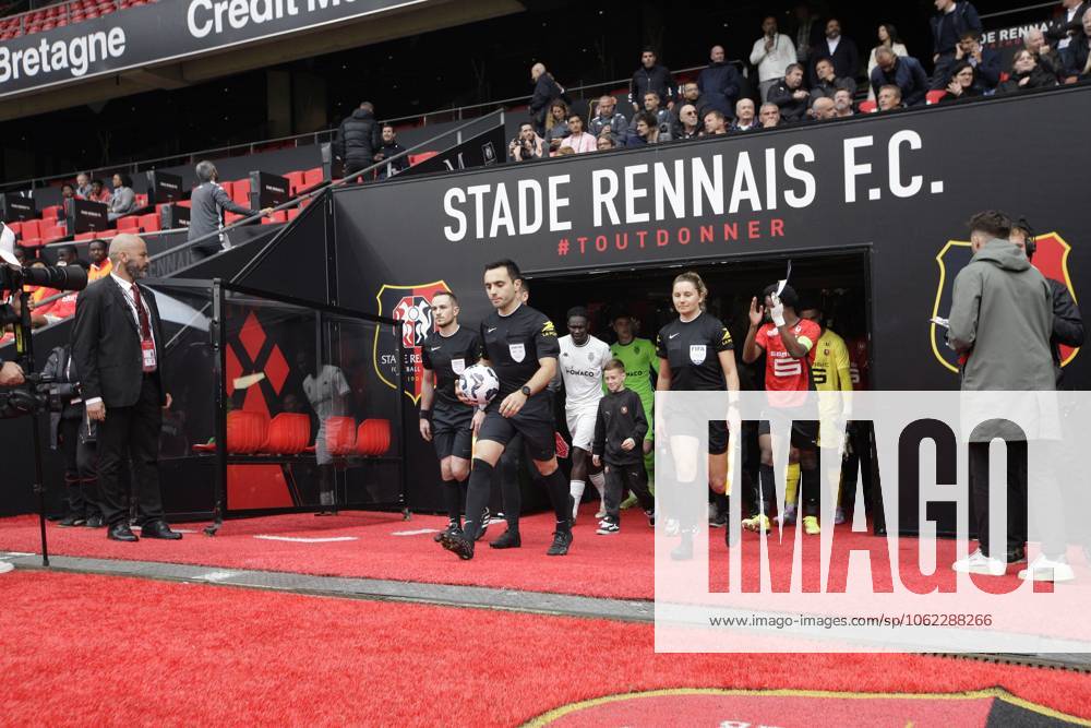 Arrival on the stadium lawn during the Challenge Espoirs 2025, Final football match between Stade Rennais and AS Monaco on 21 May 2025 at Roazhon Park in Rennes, France - Photo Julien Kammerer PsnewZ