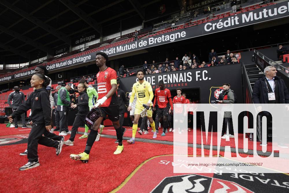Arrival on the stadium lawn during the Challenge Espoirs 2025, Final football match between Stade Rennais and AS Monaco on 21 May 2025 at Roazhon Park in Rennes, France - Photo Julien Kammerer PsnewZ