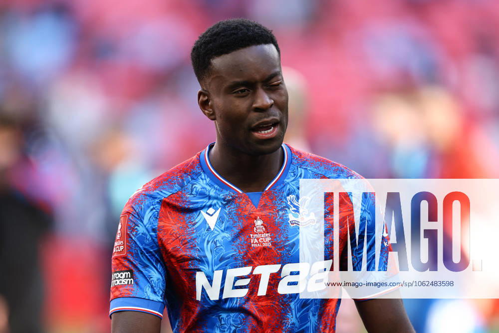 Crystal Palace v Manchester City 17 May 2025, London - FA Cup Final - Crystal Palace v Manchester City - Marc Guehi of Crystal Palace has a swollen eye - Photo: Jacques Feeney Offside. London UK