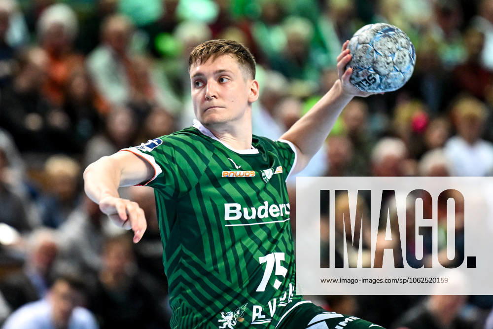 Domen Novak (HSG Wetzlar, 75) beim Wurf, GER, HSG Wetzlar vs. TBV Lemgo-Lippe, Handball, Bundesliga, 31. Spieltag, Saison 2024 2025, 28.05.2025 GER, HSG Wetzlar vs. TBV Lemgo-Lippe, Handball, Bundesliga, 31. Spieltag, Saison 2024 2025, 28.05.2025 Wetzlar