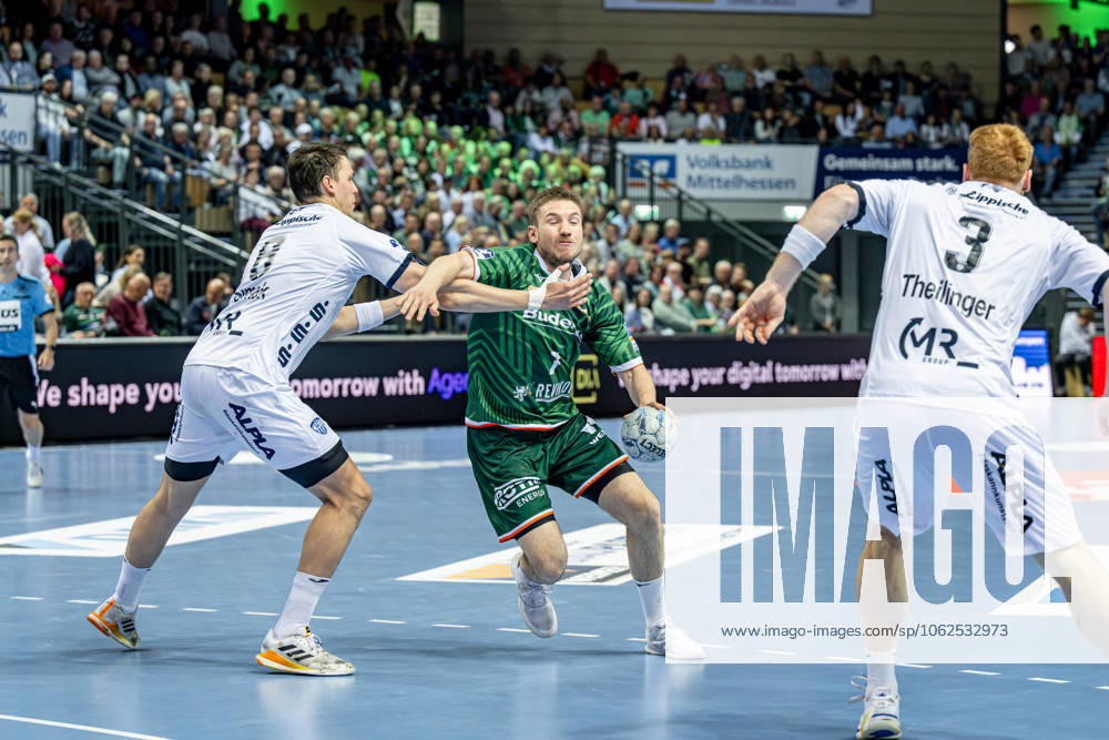 Handball Bundesliga; HSG Wetzlar - TBV Lemgo Lippe, 28.05.25 Dominik Mappes (HSG Wetzlar, 7), Frederik Simak (TBV Lemgo Lippe, 8), Nicolai Theilinger (TBV Lemgo Lippe, 3) Handball Bundesliga; HSG Wetzlar - TBV Lemgo Lippe: Wetzlar, 28.05.25