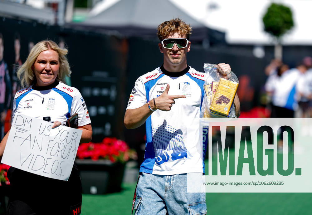 F1 - SPANISH GRAND PRIX 2025 LAWSON Liam (nzl), Visa Cash App RB F1 Team VCARB02, portrait during the Formula 1 Aramco Gran Premio de Espana 2025, Spanish Grand Prix 2025, 9th round of the 2025 FIA Formula One World Championship, WM, Weltmeisterschaft from May 30 to June 1, 2025 on the Circuit de Barcelona-Catalunya, in Montmelo, Spain - MontmeloSpain