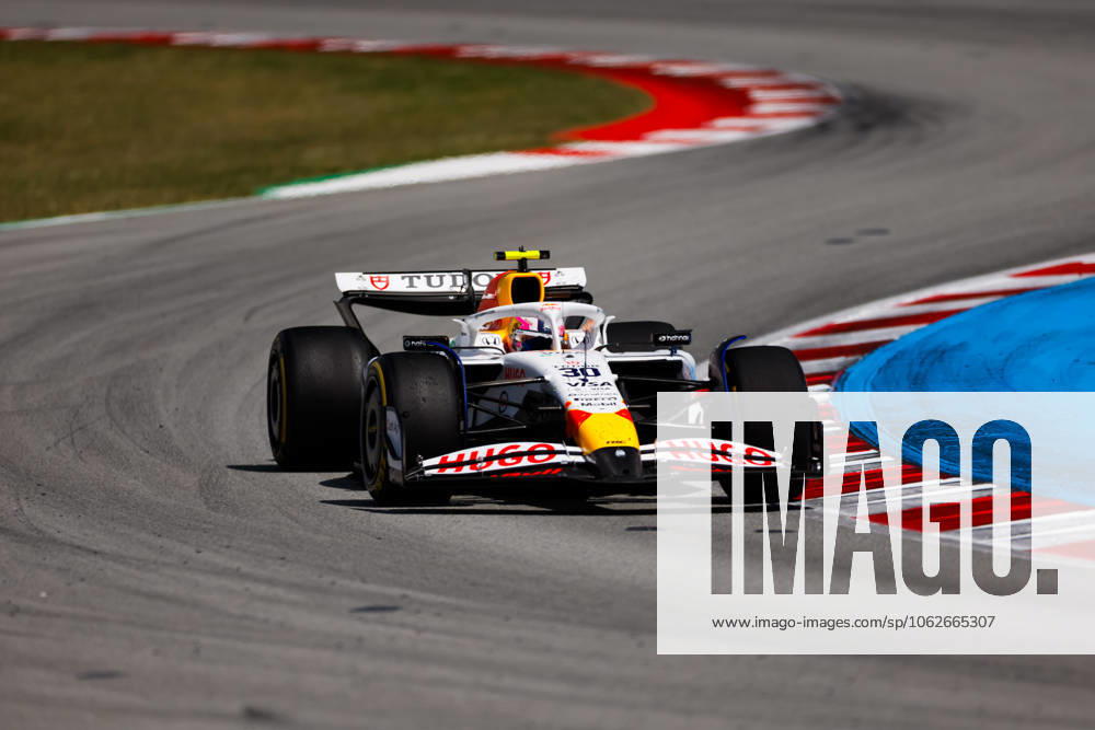 F1 - SPANISH GRAND PRIX 2025 30 LAWSON Liam (nzl), Visa Cash App RB F1 Team VCARB02, action during the Formula 1 Aramco Gran Premio de Espana 2025, Spanish Grand Prix 2025, 9th round of the 2025 FIA Formula One World Championship, WM, Weltmeisterschaft from May 30 to June 1, 2025 on the Circuit de Barcelona-Catalunya, in Montmelo, Spain - MontmeloSpain
