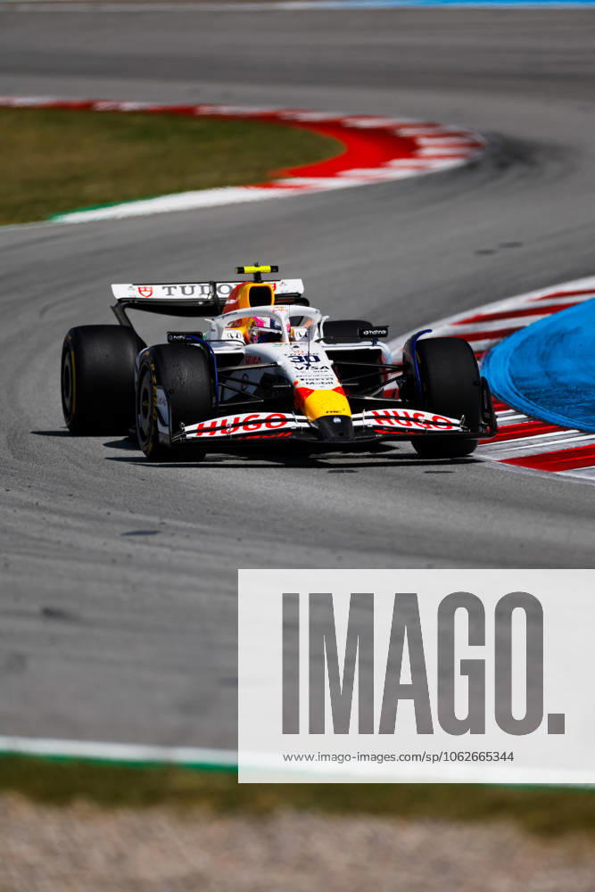 F1 - SPANISH GRAND PRIX 2025 30 LAWSON Liam (nzl), Visa Cash App RB F1 Team VCARB02, action during the Formula 1 Aramco Gran Premio de Espana 2025, Spanish Grand Prix 2025, 9th round of the 2025 FIA Formula One World Championship, WM, Weltmeisterschaft from May 30 to June 1, 2025 on the Circuit de Barcelona-Catalunya, in Montmelo, Spain - MontmeloSpain