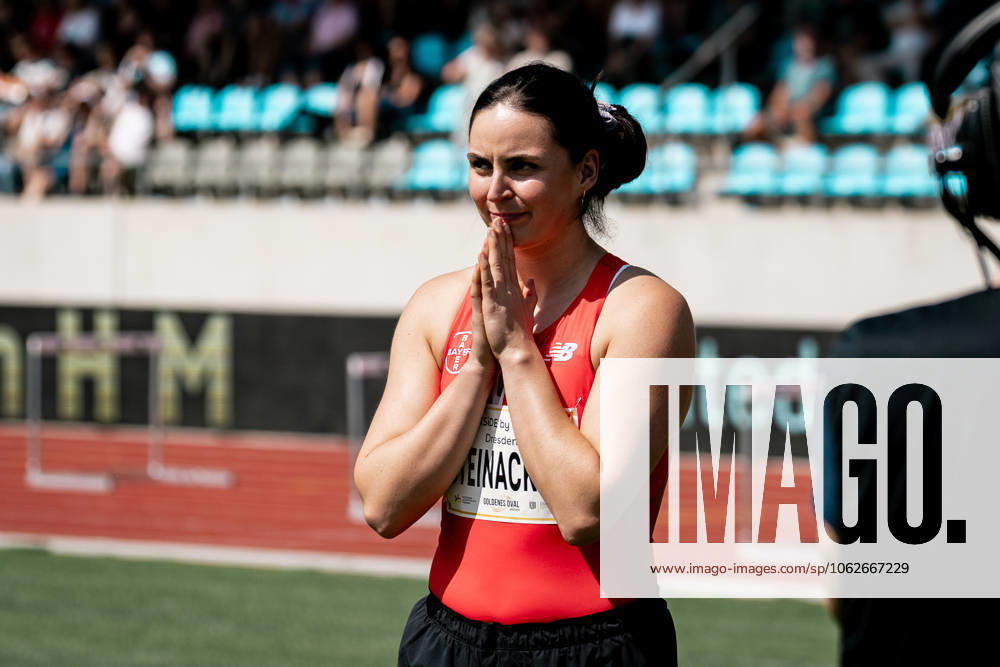 Marike Steinacker ( , TSV Bayer 04 Leverkusen, Diskuswurf Frauen), GER, Leichtathletik, Athletics, Goldenes Oval, Dresden, 01.06.2025, GER, Leichtathletik, Athletics, Goldenes Oval, Dresden, 01.06.2025, Dresden