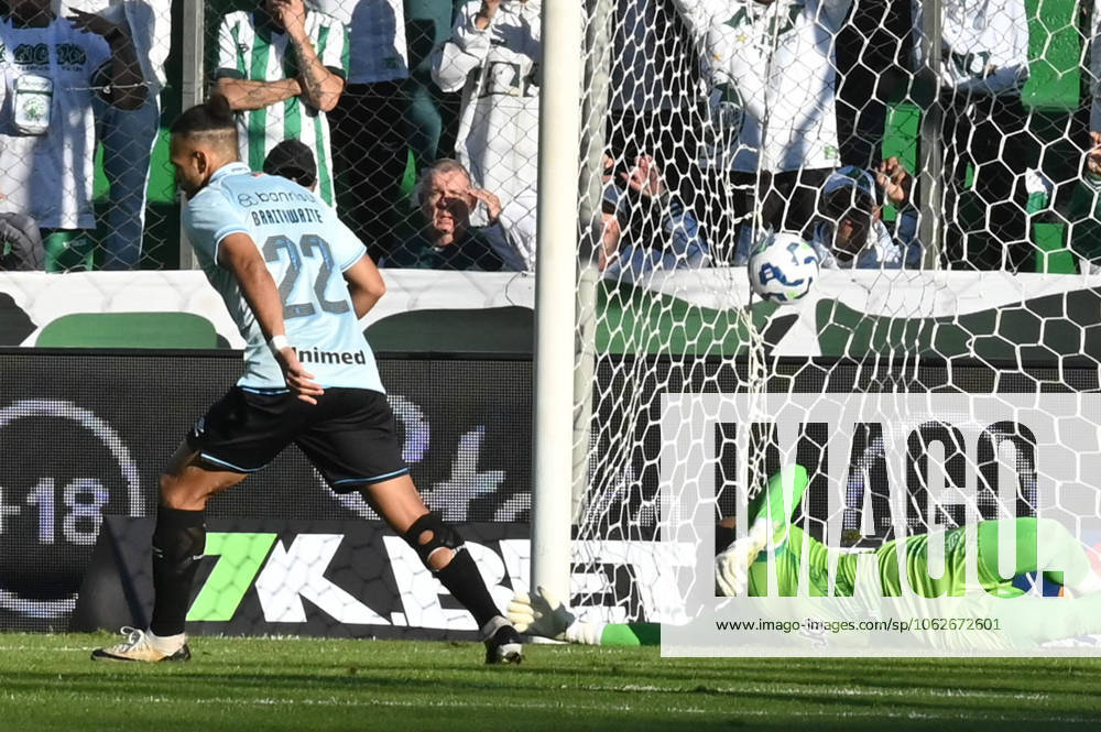 Juventude x Grêmio CAXIAS DO SUL, RS - 01.06.2025: JUVENTUDE X GRêMIO - Images of the football match between Juventude and Grêmio, valid for the 11th round of the 2025 Brazilian Championship, Series A, played at the Alfredo Jaconi Stadium, in Caxias do Sul, RS (01). (Photo: Antà nio Machado Fotoarena) x2747581x Antà nioxMachado