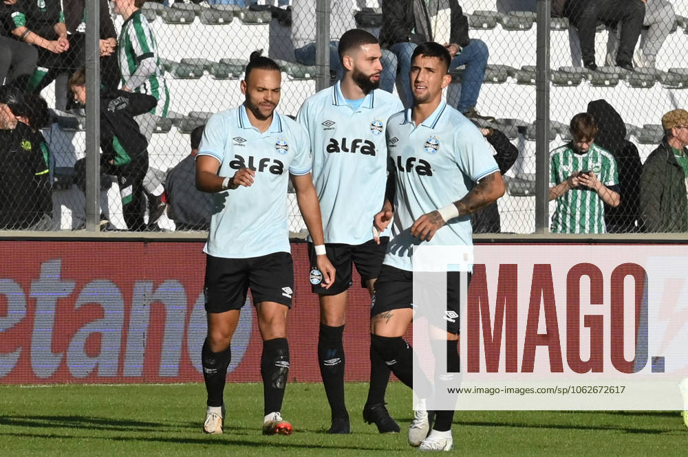 Juventude x Grêmio CAXIAS DO SUL, RS - 01.06.2025: JUVENTUDE X GRêMIO - Images of the football match between Juventude and Grêmio, valid for the 11th round of the 2025 Brazilian Championship, Series A, played at the Alfredo Jaconi Stadium, in Caxias do Sul, RS (01). (Photo: Antà nio Machado Fotoarena) x2747589x Antà nioxMachado
