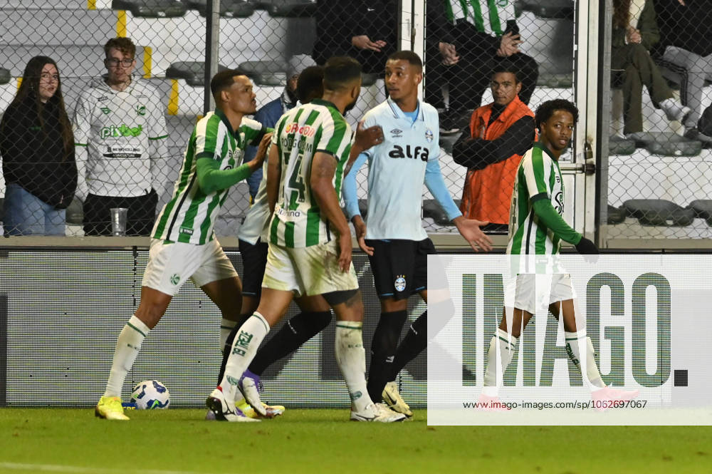 Juventude x Grêmio CAXIAS DO SUL, RS - 01.06.2025: JUVENTUDE X GRêMIO - Images of the football match between Juventude and Grêmio, valid for the 11th round of the 2025 Brazilian Championship, Series A, played at the Alfredo Jaconi Stadium, in Caxias do Sul, RS (01). (Photo: Antà nio Machado Fotoarena) x2747838x Antà nioxMachado