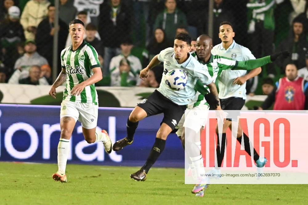 Juventude x Grêmio CAXIAS DO SUL, RS - 01.06.2025: JUVENTUDE X GRêMIO - Images of the football match between Juventude and Grêmio, valid for the 11th round of the 2025 Brazilian Championship, Series A, played at the Alfredo Jaconi Stadium, in Caxias do Sul, RS (01). (Photo: Antà nio Machado Fotoarena) x2747840x Antà nioxMachado