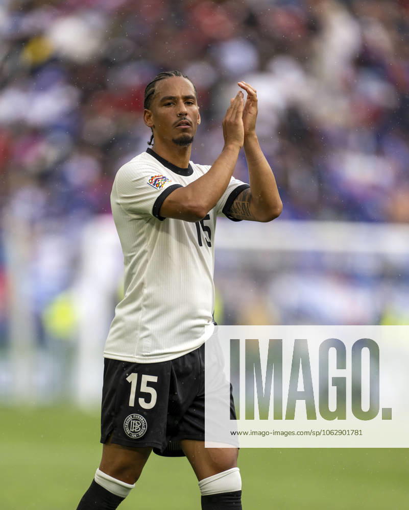Fussball UEFA Nations League 2024 25, Spiel um Platz 3, Deutschland - Frankreich, in der MHP-Arena Stuttgart, Thilo Kehrer (Deutschland) nach dem Spiel.