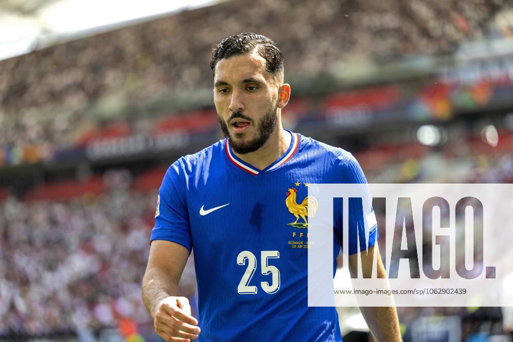 Fussball UEFA Nations League 2024 25, Spiel um Platz 3, Deutschland - Frankreich, in der MHP-Arena Stuttgart, ARayan Cherki (Frankreich) nachdenklich