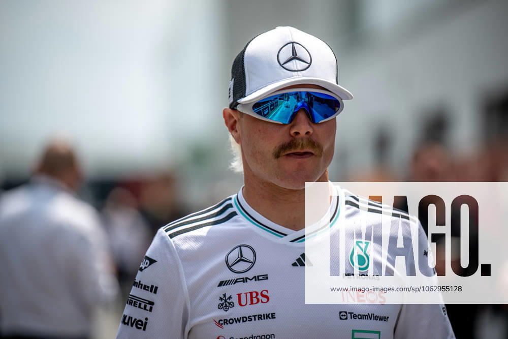MONTREAL, CANADA: Valtteri Bottas, The reserve driver for the Mercedes team, at the 2025 Formula 1 Canadian Grand Prix at the Circuit Gilles Villeneuve in Montreal, Canada.