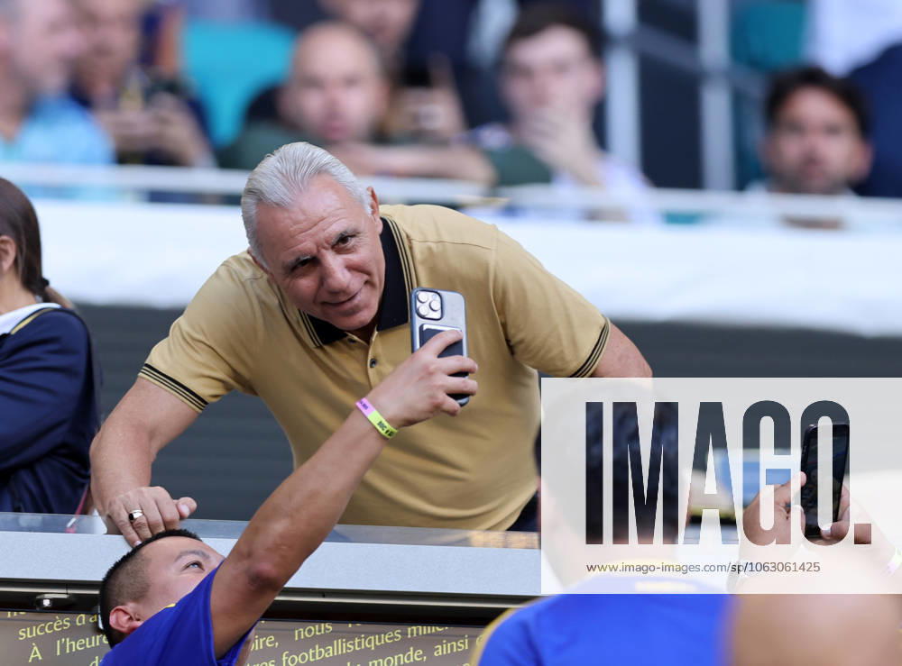 Miami Gardens, USA, 16th June 2025. Hristo Stoichkov during the CA Boca Juniors vs SL Benfica FIFA Club World Cup match at Hard Rock Stadium, Miami Gardens. Picture credit should read: David Klein Sportimage . SPI_DK_201_Boca_Juniors_Benfica SPI-3984-0200