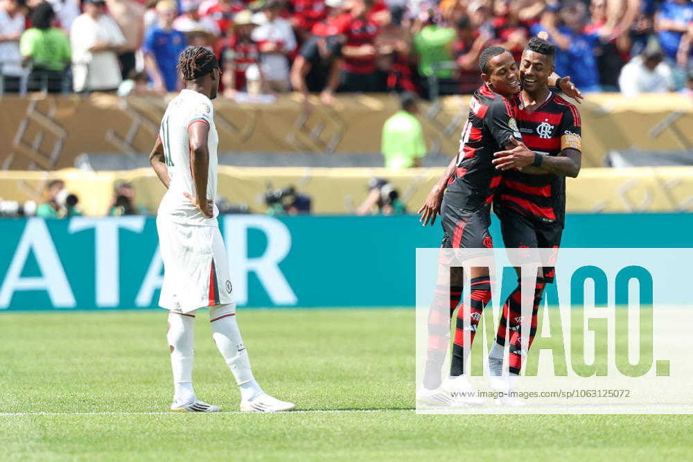 FIFA Club World Cup match between Flamengo and Chelsea Wallace Yan of Flamengo during FIFA Club World Cup match between Flamengo and Chelsea at Lincoln Financial Field in Philadelphia, United States, on Friday, 20th. Philadelfia Lincoln Financial Field PA United States
