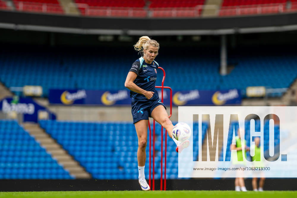 Ada Hegerberg of the Norwegian women s national football team during a training session on June 24, 2025 in Oslo. Photo: Vegard Grott BILDBYRAN kod VG VG0772 bbeng fotboll football soccer fotball norge norway women dam träning practice training trening pre-camp precamp