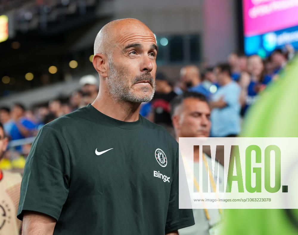 Enzo Maresca (Cheftrainer, Chelsea FC) vor dem Spiel USA, Esperance de Tunisie vs Chelsea FC, FIFA Club World Cup, Group D, 24.06.2025 USA, Esperance de Tunisie vs Chelsea FC, FIFA Club World Cup, Group D, 24.06.2025 Philadelphia